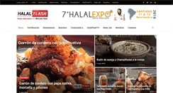 Desktop Screenshot of halalflash.com